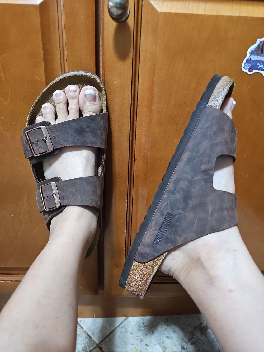 Birkenstock Soft Footbed Sandals Size 44/M11 - Picture 5 of 11